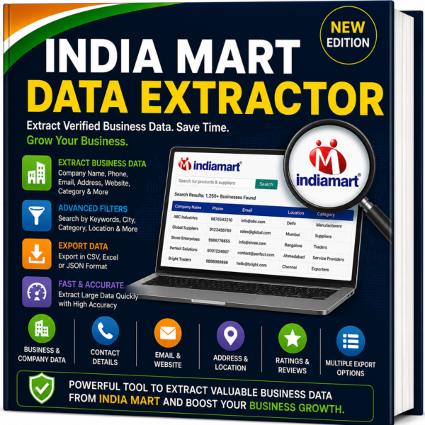India Mart Data Extractor